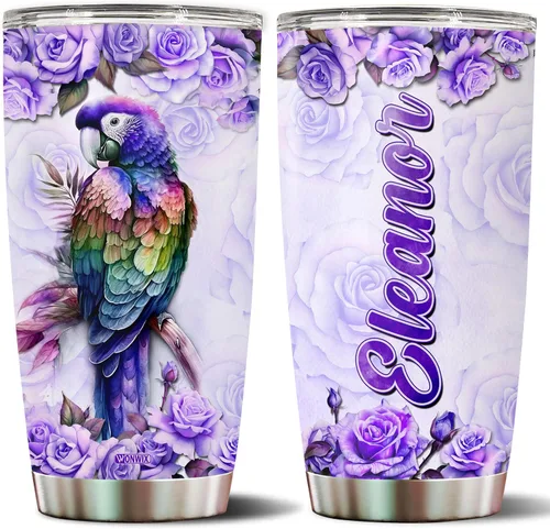 Miniatura 21 de Regalos personalizados de Beagle para mujeres, esposa, hija, mamá, niña, vaso de acero inoxidable aislado de 20 onzas, taza de viaje, taza de café