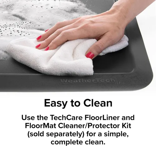 Miniatura 8 de WeatherTech Tapete multiusos para la vida cotidiana, 15 x 24 pulgadas, universal, color negro
