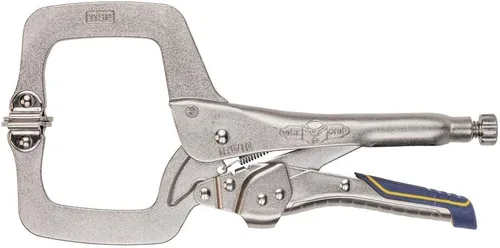 Miniatura 5 de IRWIN VISE-GRIP - Alicates de soldadura, liberación rápida, abrazadera en C con almohadillas giratorias, 11 pulgadas (IRHT82586)