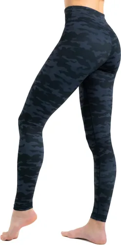 CompressionZ - Leggings de compresión de cintura alta para mujer, para hacer yoga, correr, ir al gimnasio, fitness y entrenar a diario, pantalones
