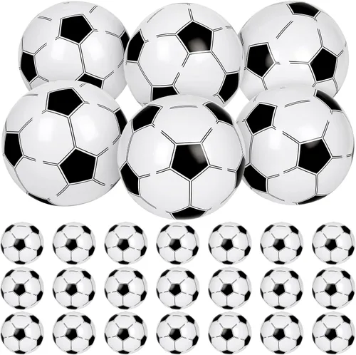 Miniatura 8 de SAYAYA 30 pelotas de playa de baloncesto, inflables de PVC de 8 pulgadas, a granel para deportes temáticos de verano, playa, piscina, juego de agua