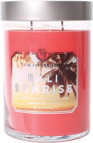 Miniatura 44 de Signature Soy Vela perfumada con tapa de roble de vainilla en tarro grande Roble Vain