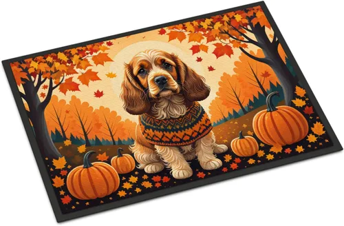 Miniatura 78 de Caroline's Treasures DAC1041MAT - Tapete de algodón de Tulear para puerta delantera, 18 x 27 pulgadas, para interiores y exteriores, para entrada
