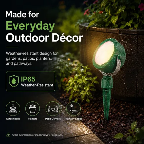 Miniatura 3 de Luz de paisaje inalámbrica recargable, iluminación de jardín que cambia de color, foco impermeable al aire libre con control remoto, utilizado
