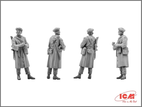 Miniatura 5 de ICM Models 1/35 Rifles Goumier marroquíes (1943) Kit
