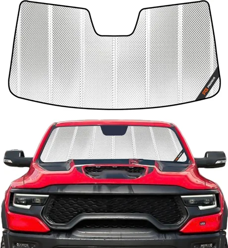 Miniatura 20 de Pigenius Parasol de Parabrisas para Dodge Ram 1500 2002-2008 Protección Solar para Ventana Delantera - Salvaguarda