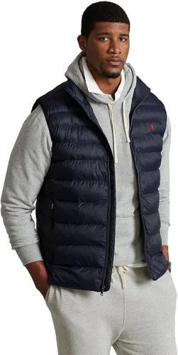 Miniatura 2 de Polo Ralph Lauren Polo Pony Logo Down - Chaleco acolchado para hombre, Negro