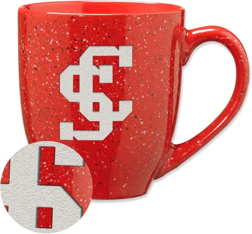 Miniatura 434 de Rico Industries NCAA Virginia Tech Hokies Maroon - Taza de café de cerámica grabada con láser, color del equipo, 16 onzas