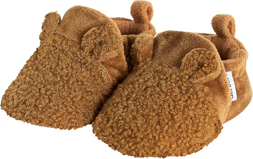 Miniatura 4 de Gerber Botines unisex con forro polar para bebé, antideslizantes, suaves, con orejas
