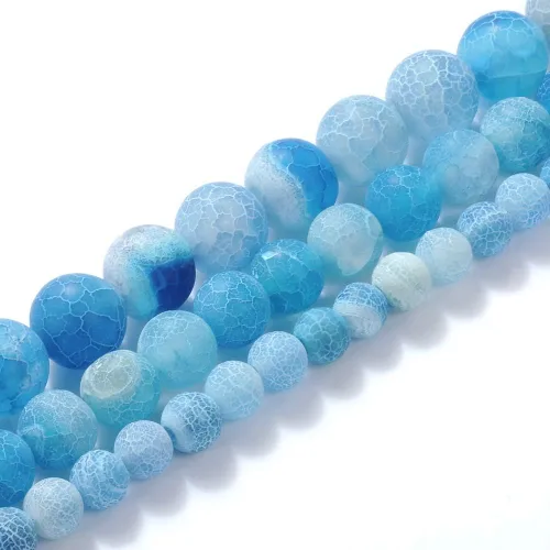Miniatura 8 de Cuentas de piedra natural de 0.079 pulgadas (0.079 in), piedras preciosas de cuarzo ahumado, cuentas sueltas y redondas de cristal energético