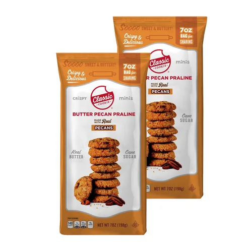 Miniatura 6 de Classic Cookie, Mini galletas crujientes, brownie de chocolate doble de 7 onzas, 2 bolsas