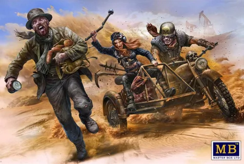 Miniatura 3 de Masterbox Bundle LOT of Desert Battle Series 4 Kits de plástico 1/35