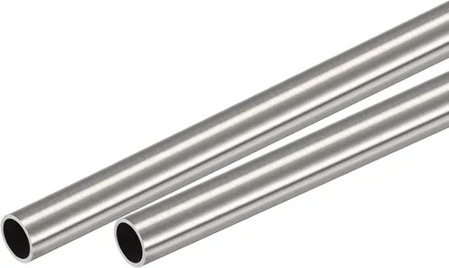 Miniatura 8 de uxcell Tubo redondo de acero inoxidable 304 0.079 in OD 0.012 in espesor de pared 11.811 in longitud 2 piezas