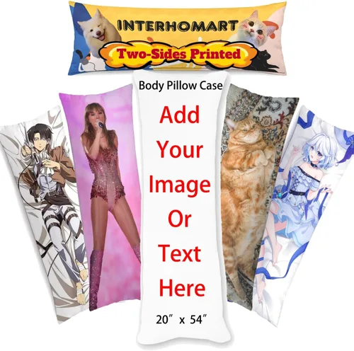 Miniatura 7 de Funda de almohada personalizada con fotos o texto personalizado de dos lados, funda de cojín personalizada de personajes de anime, funda de almohada