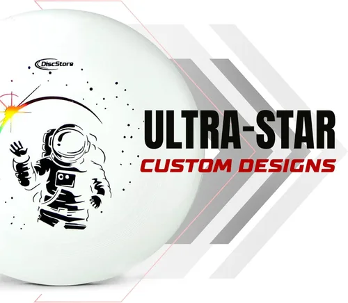 Miniatura 3 de Discraft Ultrastar 175g Ultimate Disc - USA Ultimate Approved Flying Disc for Competition and Outdoor Games, Custom Design Discraft Discs, Great for