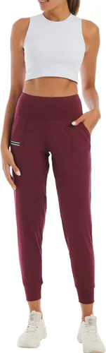 Miniatura 140 de Kcutteyg - Pantalones deportivos con bolsillos para mujer, diseño suave, ligero y de secado rápido, para entrenamiento, gimnasia, yoga y correr