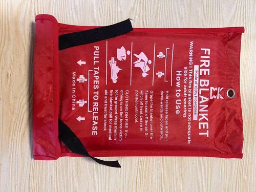 Miniatura 3 de Manta Ignífuga para Cocina Hogar Emergencia - Mantas de Fibra de Vidrio Supervivencia contra Incendios Retardante de Llamas Extintor Ideal