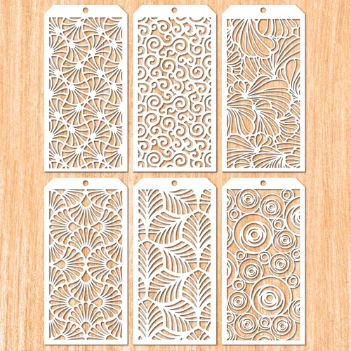 Miniatura 16 de 6 plantillas decorativas para bricolaje, plantillas geométricas reutilizables para pintura, plantillas de dibujo artístico, plantillas de cara