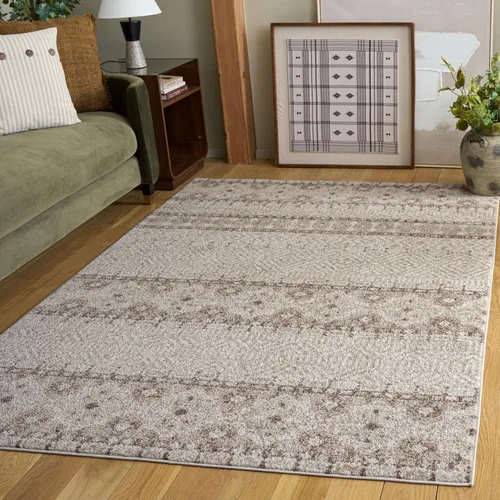 Miniatura 43 de SAFAVIEH Madison Collection - Alfombra decorativa de 2 pies 3 pulgadas x 4 pies, color carbón y gris, diseño bohemio chic, no desprende pelusa