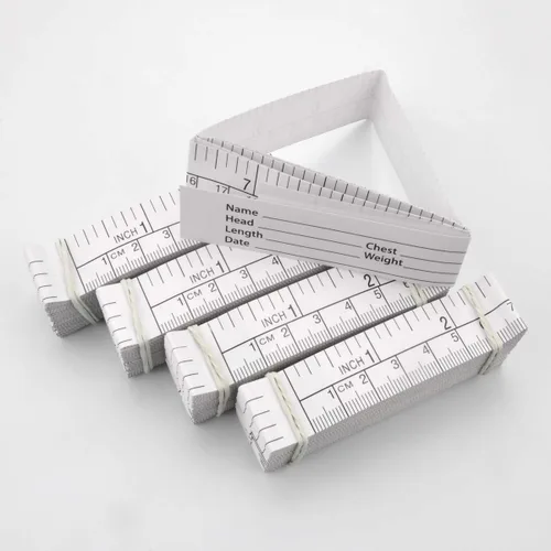 Miniatura 2 de Edtape - Cinta métrica de papel de 24 pulgadas, reglas de medición de heridas desechables, cinta métrica Educare, herramientas de medición