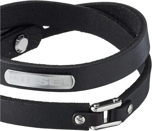 Miniatura 2 de Diesel Pulsera de acero inoxidable y cuero para todo género