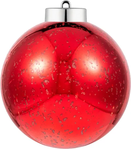 Miniatura 10 de XmasExp Adornos de Navidad grandes de 6 pulgadas, decoración de árbol gigante, bolas colgantes decorativas inastillables para decoración de fiestas