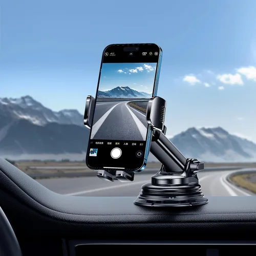 Miniatura 9 de Qifutan Soporte de teléfono para automóvil, soporte de teléfono para parabrisas de automóvil, ventilación de aire, universal, manos libres, soporte