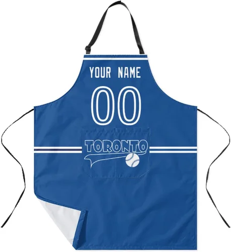 Miniatura 35 de ANTKING Custom Apron with Pocket Custom Any Name and Any Number Gifts for Dad Men Fans
