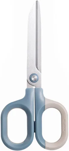 Miniatura 12 de Tijeras multiusos, asas de agarre cómodo, tijeras afiladas para oficina, hogar, escuela, manualidades, suministros de tela de costura