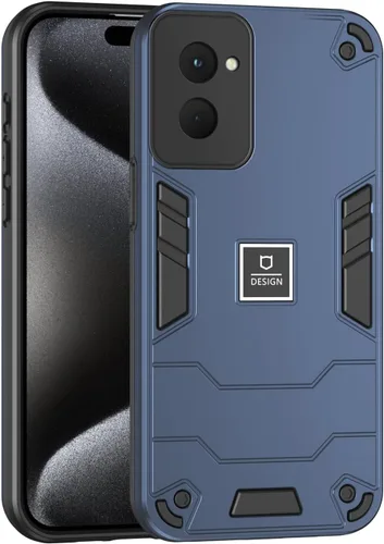 Miniatura 368 de Funda compatible con Huawei Y9 Prime (2019), compatible con Huawei Y9 Prime (2019) 4G STK-L21 2 en 1 [PC duro + TPU], funda de teléfono azul