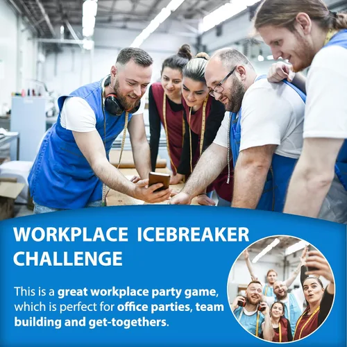 Miniatura 5 de Búsqueda del tesoro de fotos de fiesta de trabajo, juego de fiesta de oficina y desafío de rompehielos, búsqueda del tesoro en el lugar de trabajo