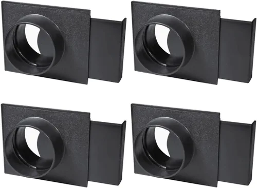 Miniatura 11 de POWERTEC 70108-P6 Compuerta de 4 pulgadas para Colector de Polvo, Accesorios de Recolección de Polvo -6PK 4" Abs Blast Gate (6 unidades)