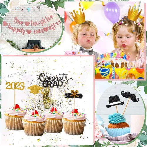 Miniatura 6 de Paquete de 32 hojas de cartulina con purpurina A4, cartulina gruesa de 250 g/m², papel brillante de colores para Cricut, álbum de recortes, póster