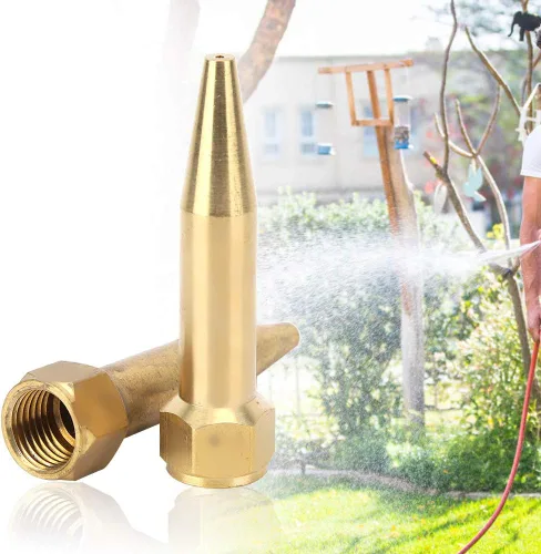 Miniatura 4 de Boquilla de nebulización G3/8 pulgadas, cabezal rociador de larga distancia, boquilla atomizadora, rociadores para jardinería riego suministros
