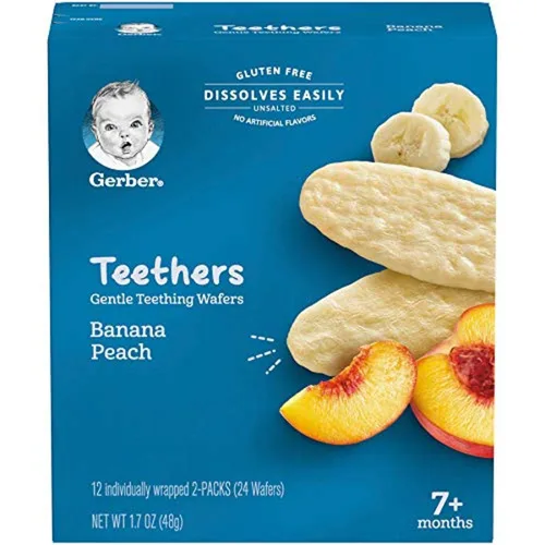 Miniatura 10 de Gerber Ruedas mordedoras, cosecha de manzana, 1.48 onzas (paquete de 6)
