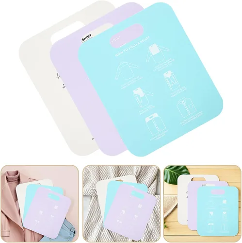 Miniatura 9 de Alipis 3 piezas de tabla de ropa, carpeta de camiseta, tabla plegable, para adultos, camisetas plegables para adultos, disfraces para adultos