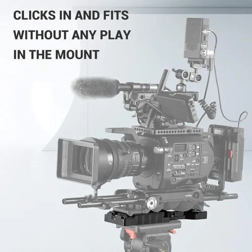 Miniatura 6 de SMALLRIG Placa adaptadora de trípode universal de liberación rápida para Sony VCT-14