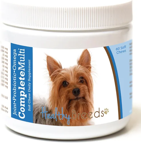 Miniatura 185 de Healthy Breeds Pug todo en uno multivitamínico suave masticable 60