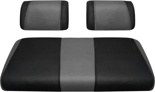 Miniatura 29 de Juego de fundas de asiento de carrito de golf, fundas para asientos delanteros de carrito de golf, ajuste para Club Car Precedent OEM, cojín de Azul
