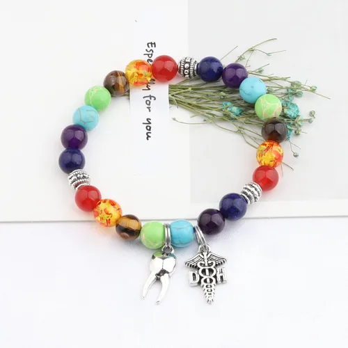 Miniatura 4 de WSNANG Regalo de dentista RDH Registrado Higienista Dental Pulsera de Oración Higienista Dental Regalo de Oración Dentista Regalos de Graduación