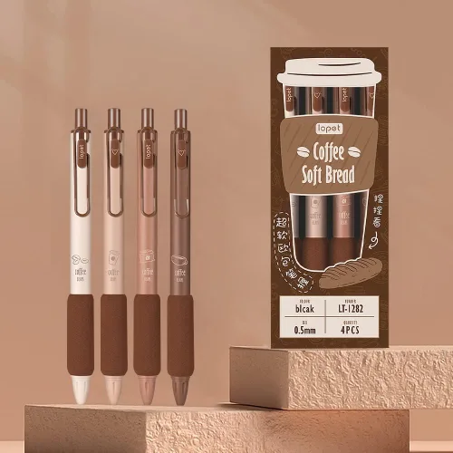 Miniatura 9 de Bolígrafos retráctiles de tinta de secado rápido, cómodos bolígrafos de escritura de punta fina de 0.020 in, tinta negra, perfectos para suministros