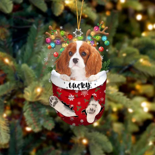 Miniatura 93 de Adorno de Navidad personalizado para perro Airedale Terrier en bolsillo de nieve, adorno para árbol de Navidad, idea de regalo para amantes