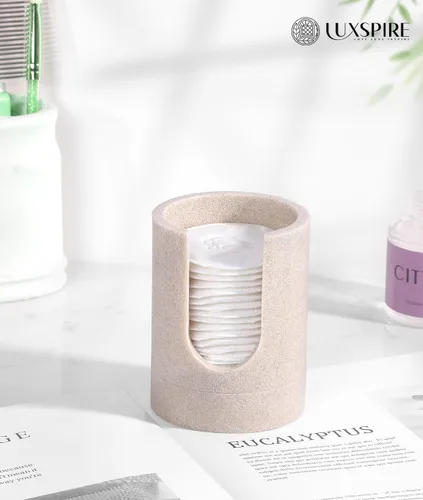 Miniatura 7 de Luxspire Dispensador de Vasos para Baño, Dispensador de Vasos Dixie de 3oz, Portavasos Dixie de Resina, Portavasos de Papel Desechable para Baño