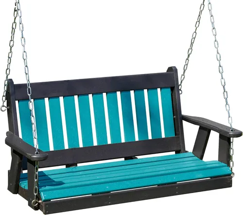 Miniatura 13 de Columpio de polietileno de polietileno de alta densidad de polietileno (PDPE) resistente y duradero, fabricado en Estados Unidos, fabricado en Amish