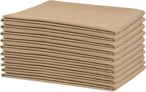 Miniatura 15 de Paños de Cocina Negros de Saco de Harina - 100% Algodón, 27"x27", Paquete de 5, Paños de Cocina Altamente Absorbentes - Uso Versátil para Hornear