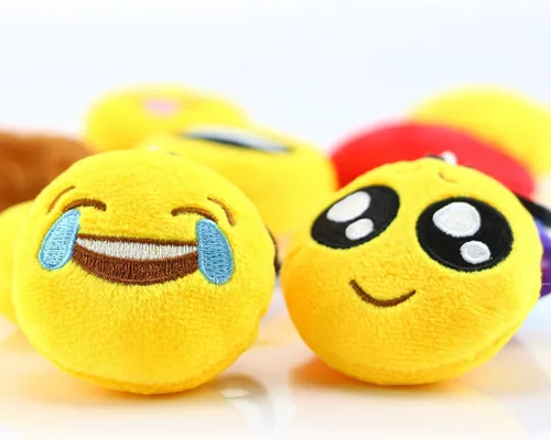 Miniatura 2 de Dreampark Emoticon - Llavero mini almohadas de felpa, recuerdos de fiesta para niños, regalos para el día de San Valentín, suministros de fiesta