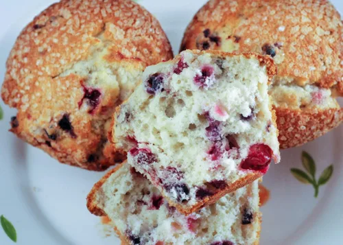 Miniatura 2 de Poppie's Dough Muffins gourmet grandes horneados frescos (12 piezas) Blueberry Streusel