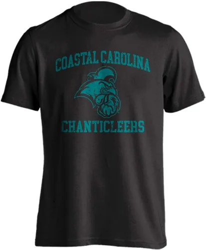 Miniatura 125 de Sport Your Gear NCAA Camiseta de manga corta retro con licencia oficial de aspecto desgastado para el día del juego, camiseta de espíritu deportivo