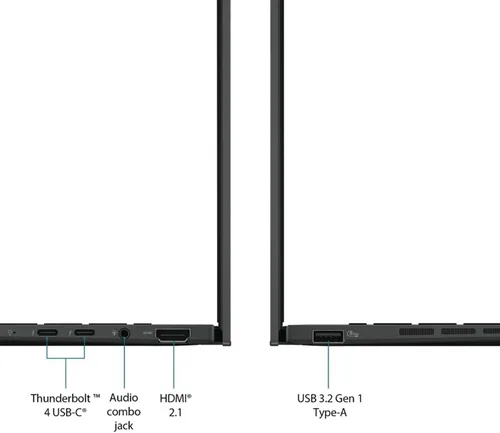 Miniatura 4 de ASUS Zenbook Laptop, pantalla táctil WUXGA OLED de 14 pulgadas, Intel Core Ultra 7-155H (hasta 4.8 Ghz), gráficos Intel Arc, 16 GB de RAM, 1 TB PCIe
