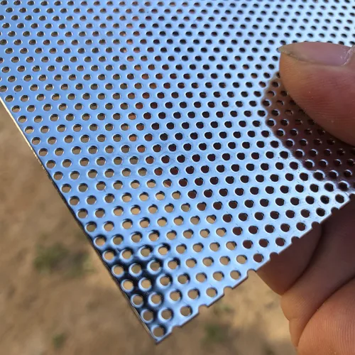 Miniatura 13 de Hojas de Metal Perforadas - Hojas Expandidas y Perforadas - Hoja de Acero Inoxidable Perforada - 20GA Agujero de 0.06 Pulgadas (aprox. 1.5mm) 11.8